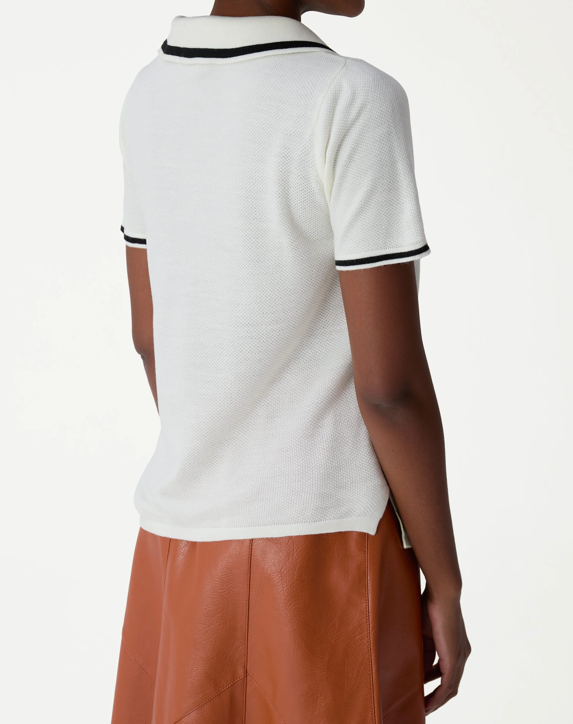 Blusa Polo - Off White - Image 4