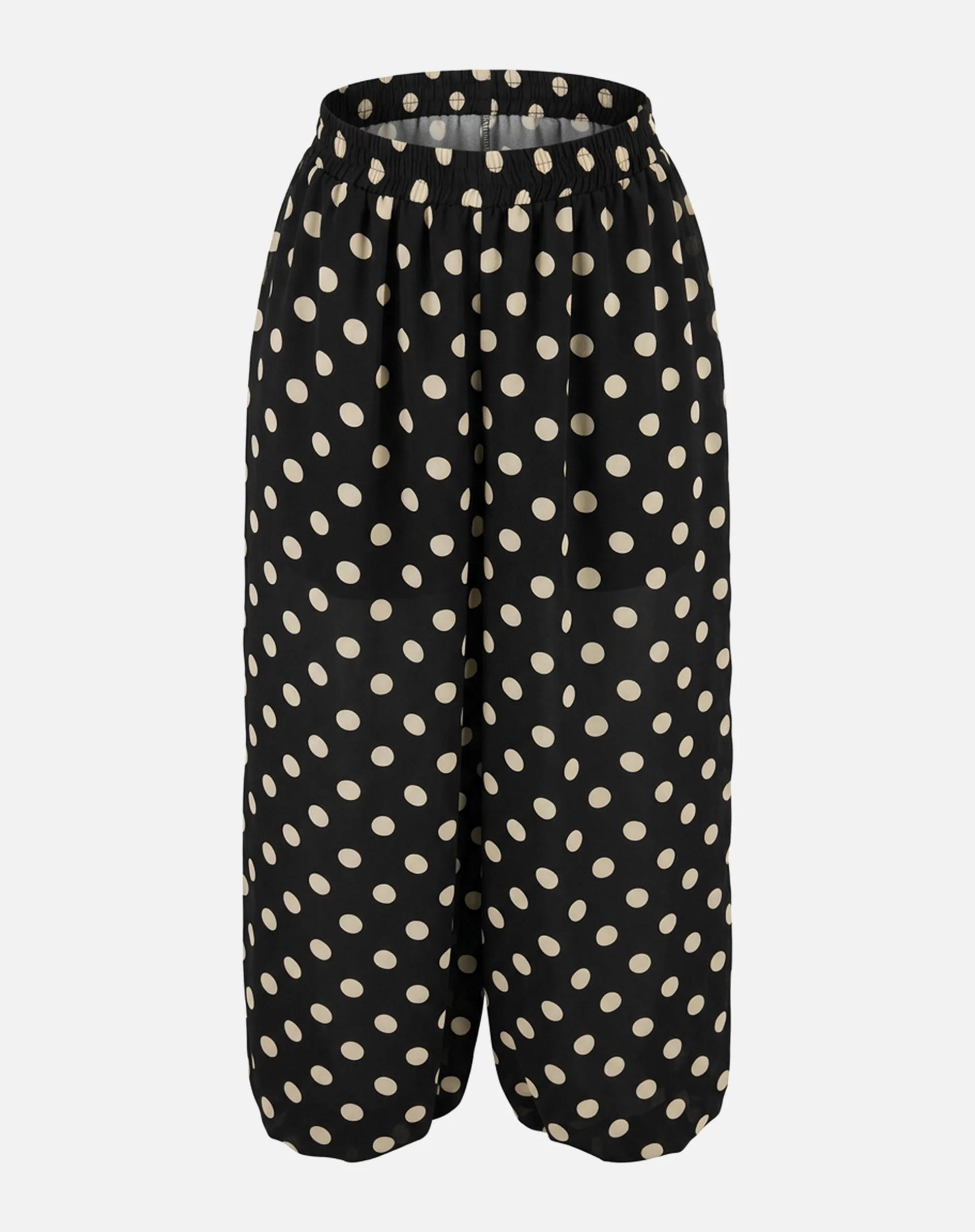 Calça Aladim de Chiffon - Preto - Image 8