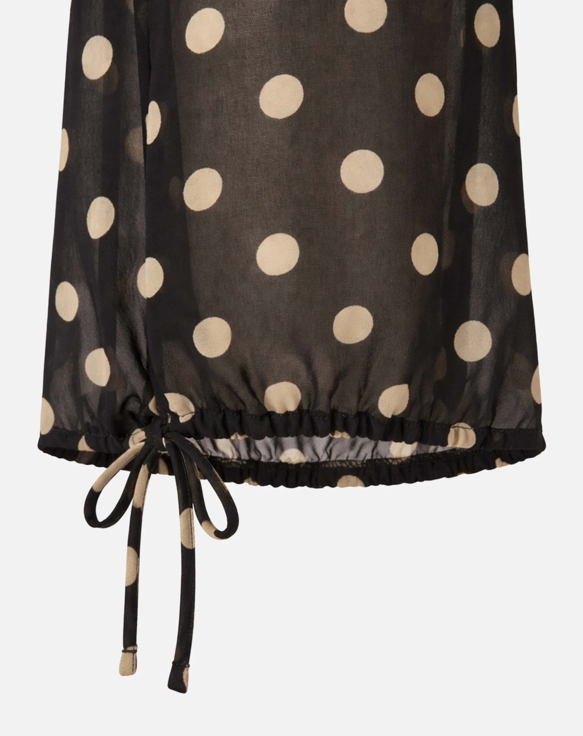 Calça Aladim de Chiffon - Preto - Image 9