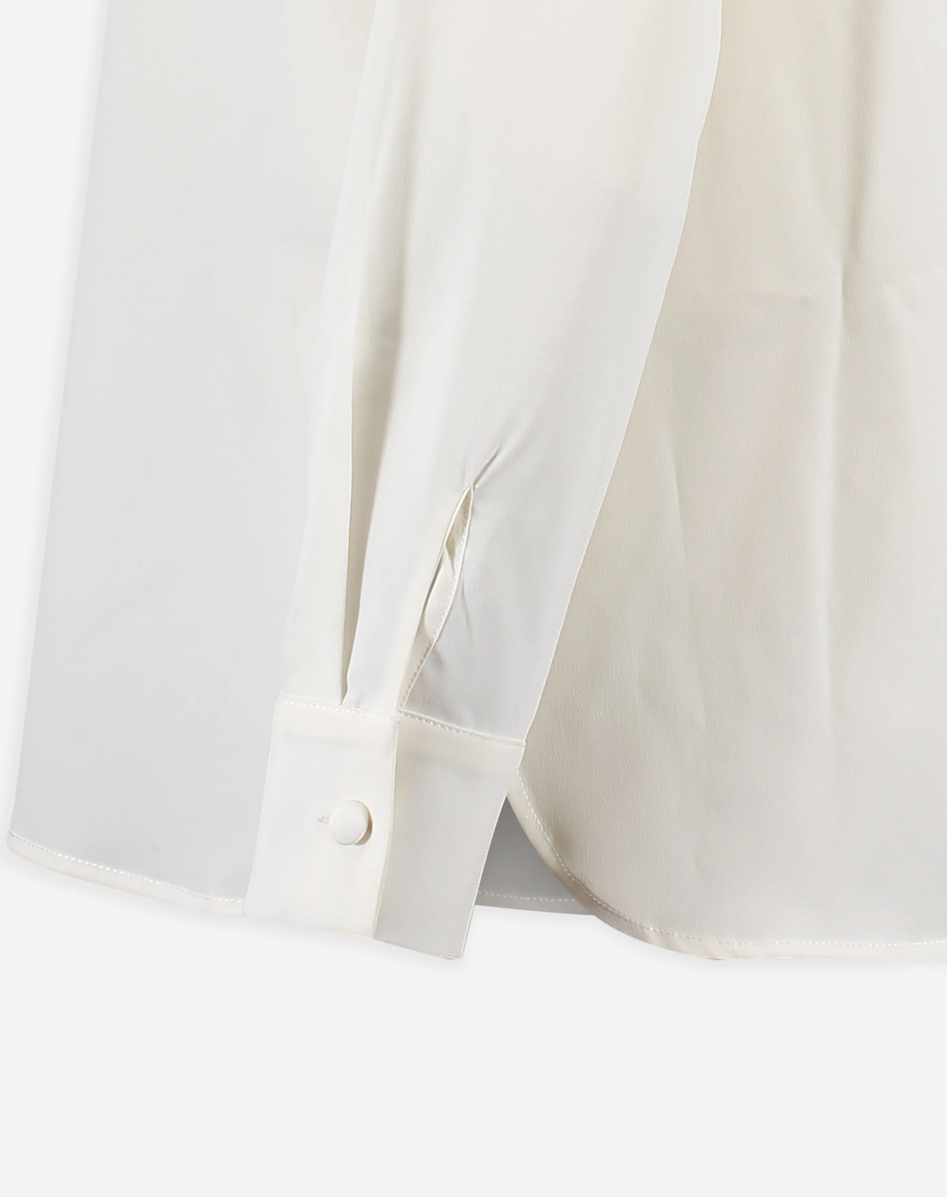 CAMISA ALONGADA COM FENDA - OFF-WHITE - Image 7