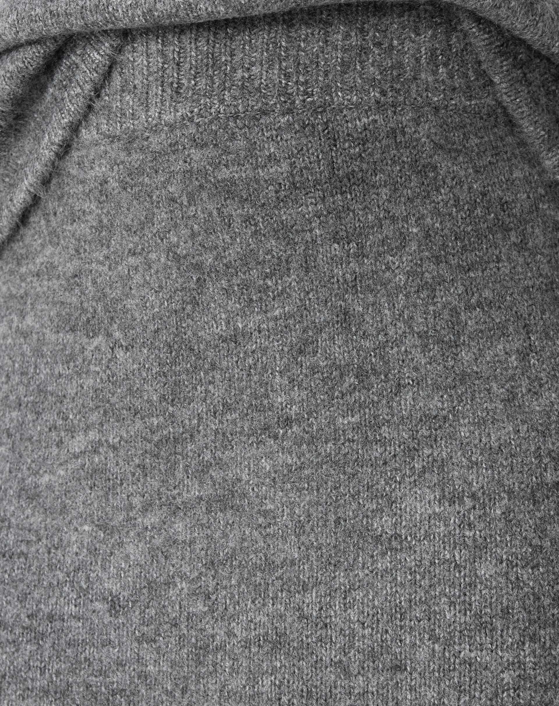 Saia Longa Tricot - Chumbo - Image 5