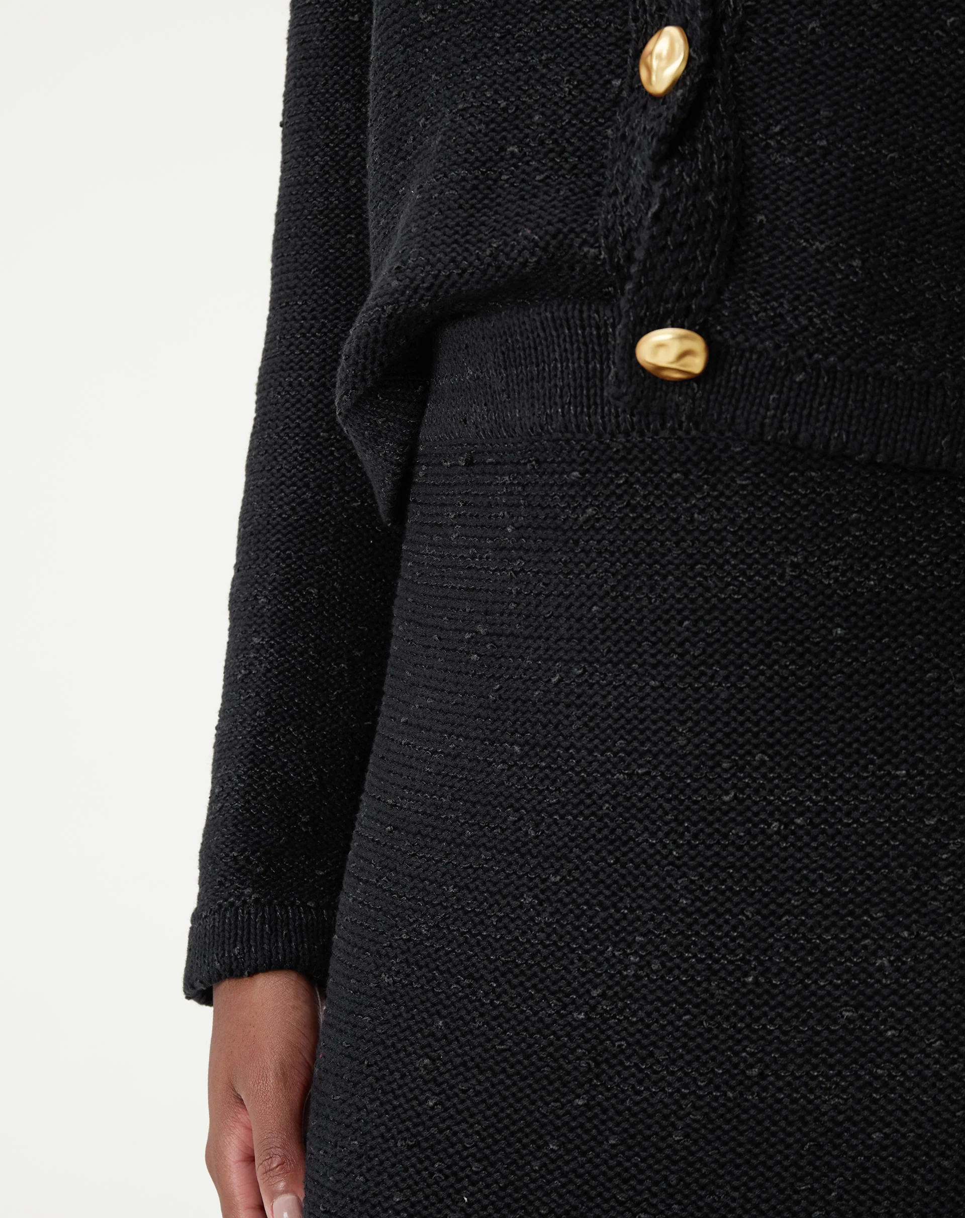 Saia Longa Tricot - Preto - Image 3