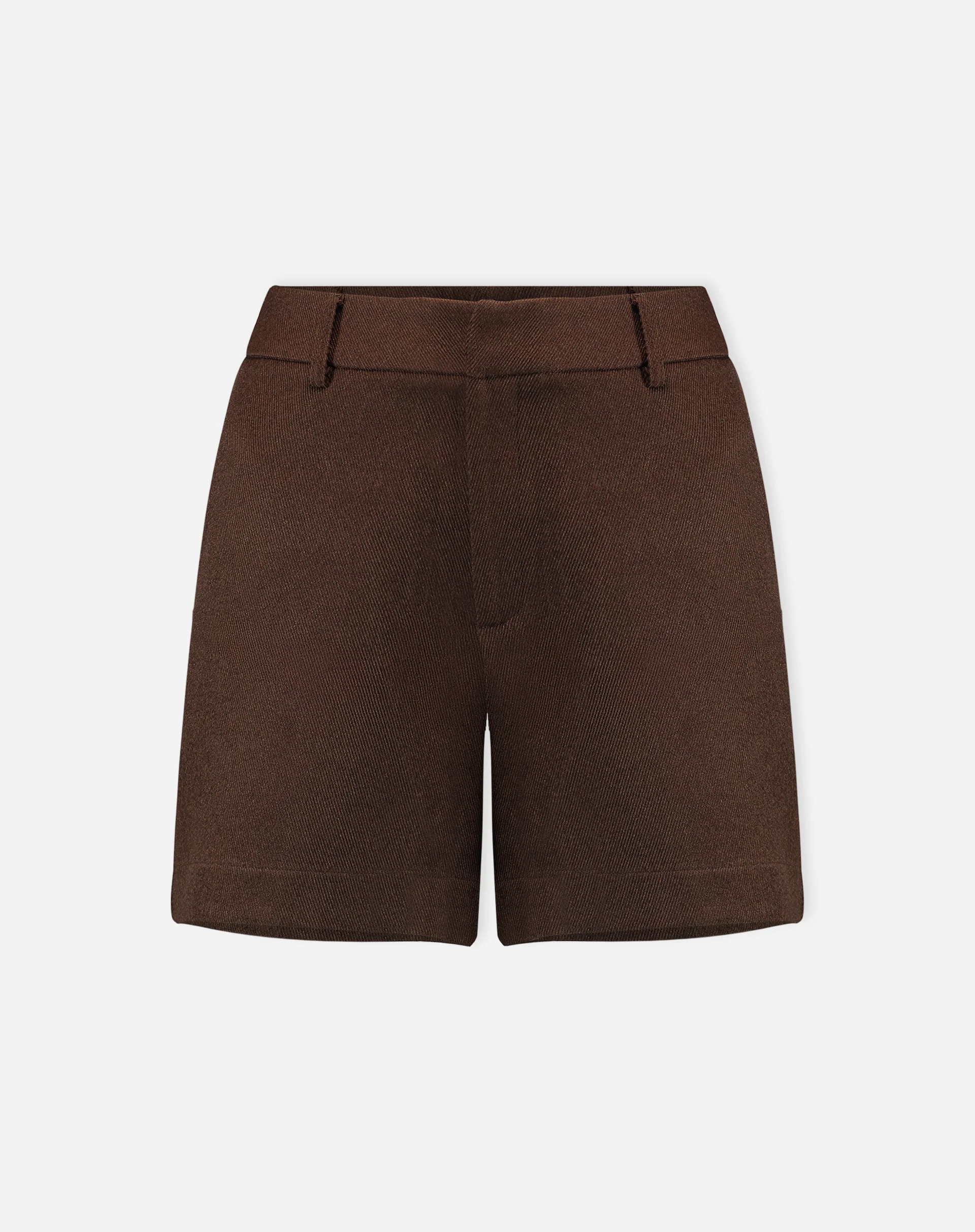 Shorts Cintura Média - Marrom - Image 7