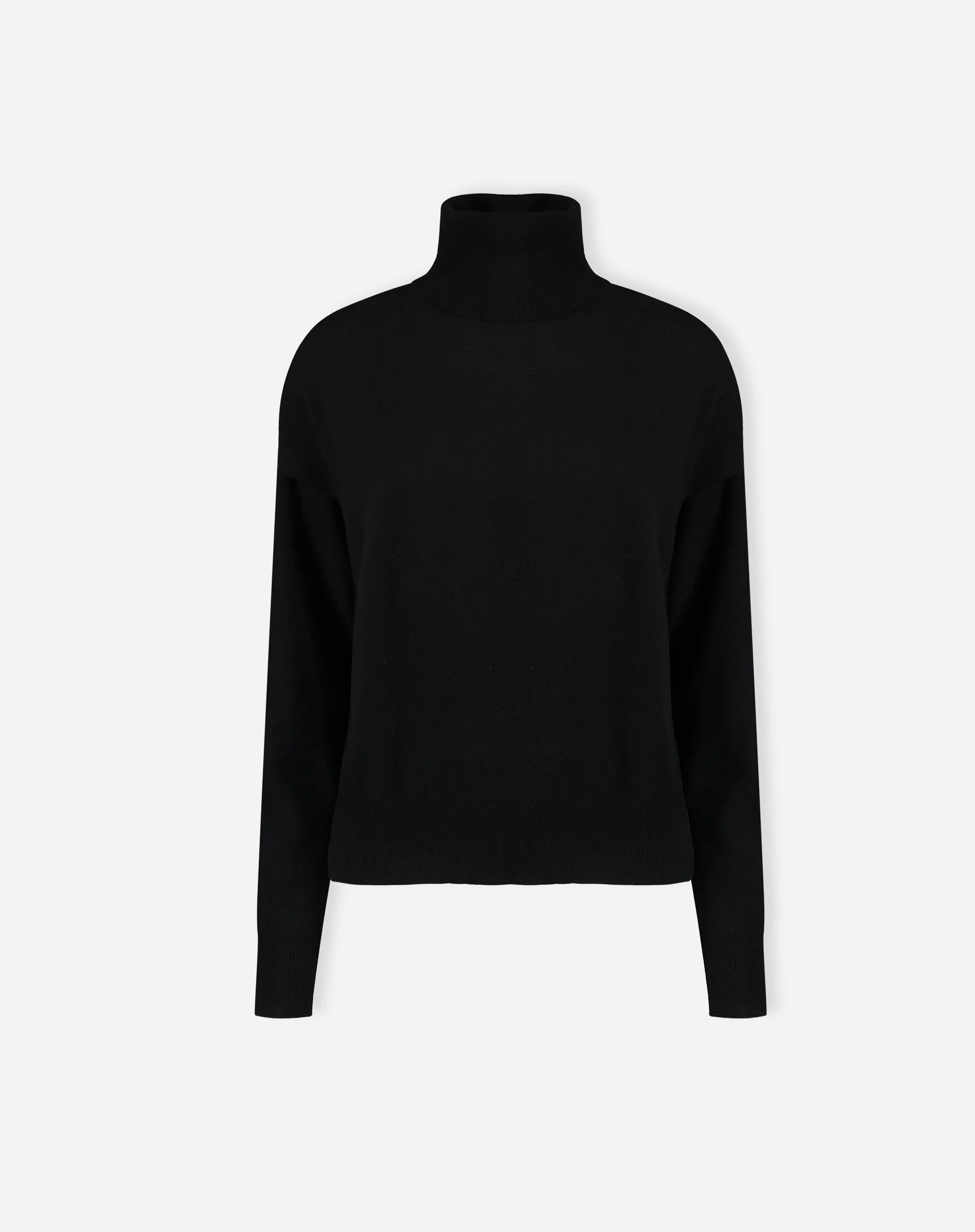 Suéter Cashmere Deluxe Gola Alta  - PRETO - Image 5