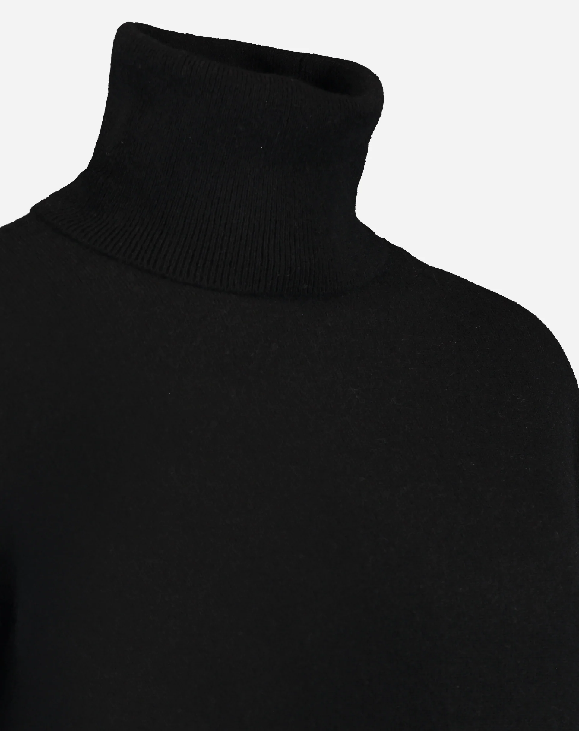 Suéter Cashmere Deluxe Gola Alta  - PRETO - Image 6