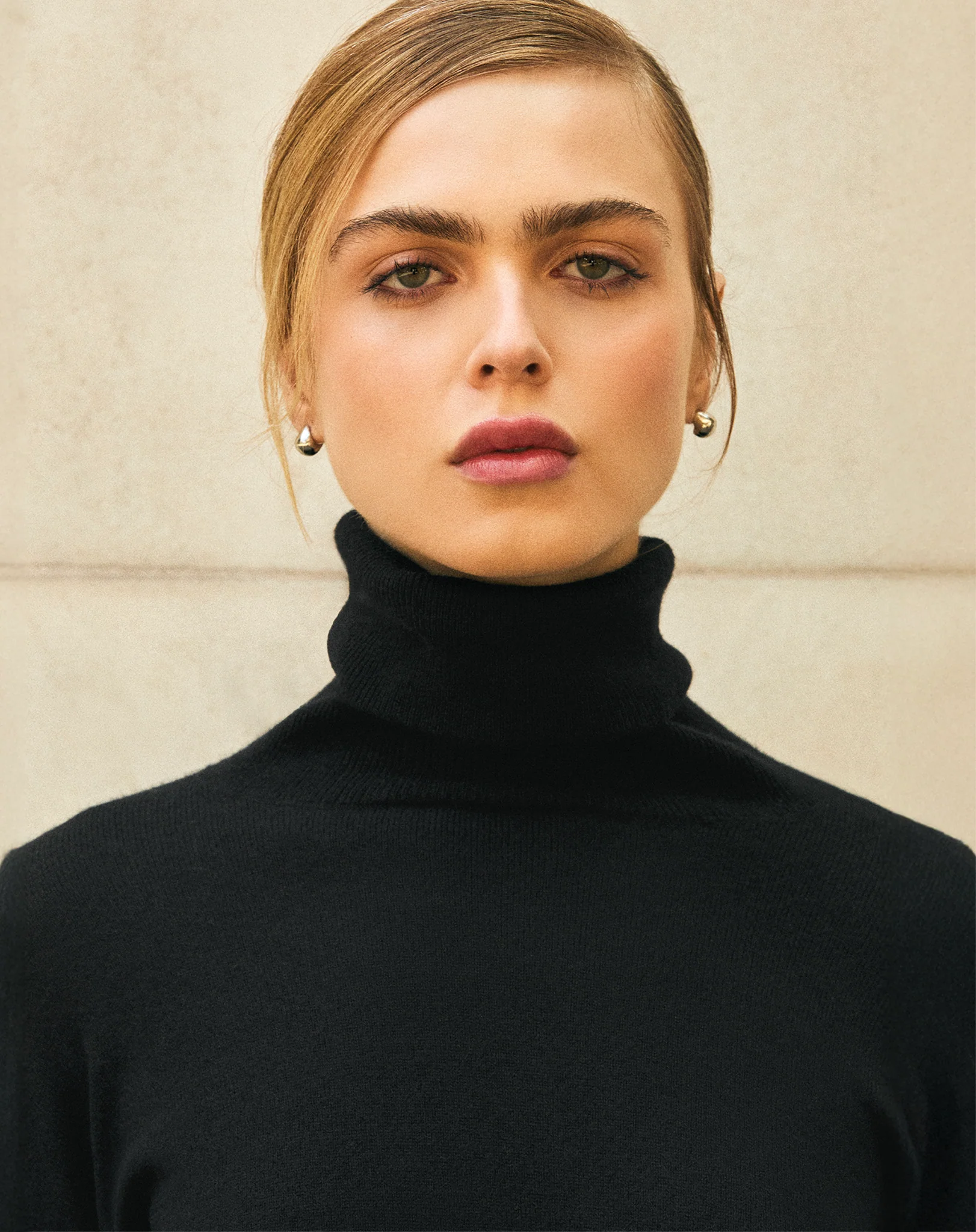 Suéter Cashmere Deluxe Gola Alta  - PRETO - Image 7