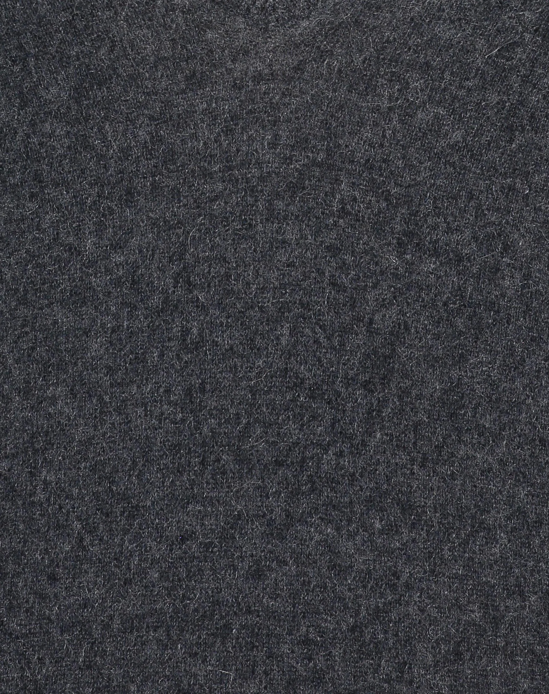 Suéter Cashmere Deluxe Gola V - Cinza Mescla Escuro - Image 7